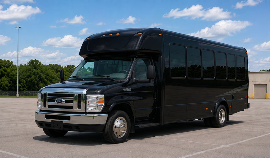 20-passenger minibus available for charter in El Cajon, CA